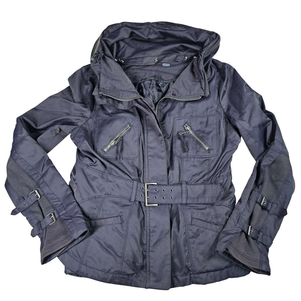 Navy‎ Blue Utility Field Jacket with Removable Quilted Vest 5776NCS Womens Small